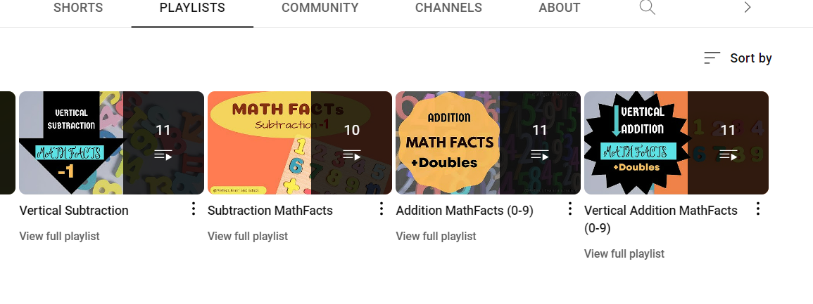 Playlist Mathfacts